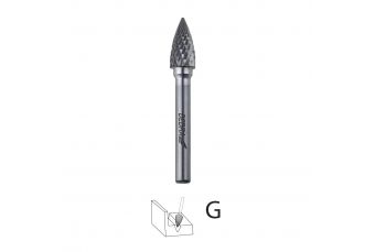 DEDRA 07F662 G12x25mm sharp arbor cutter, 6mm shank (07F662)