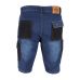 Джинсовые шорты, короткие рабочие джинсы, джинсовые шорты DEDRA BH45ST-XL 280 г/м2, размер XL (BH45ST-XL)