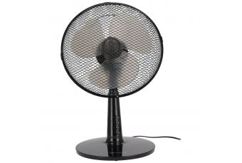 Galda ventilators, 12”, melns (DA-1203B)