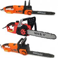 Цепные электрические пилы