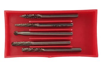 Набор фрез Tungsten Carbide 5шт (CB5M)