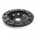 Dimanta slīpēšanas tase betonam 125x22.2mm SEGMENT-U (KD1958) 