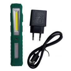 Аккумуляторная рабочая лампа Li-Ion, 1x2W COB LED (CW12)