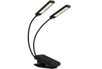 Светодиодный книжный светильник | с прищебкой | 6W COB Led | 2 шт. (CDL02)