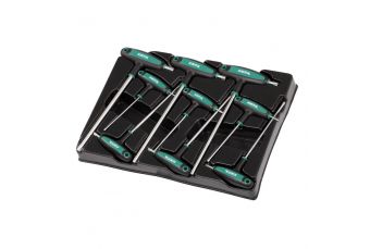 Skrūvgriežu komplekts TORX 9gab. T10-T50 (IK-SD0090) 