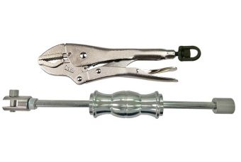 Клещи зажимные с обратным молотком (AT5291)