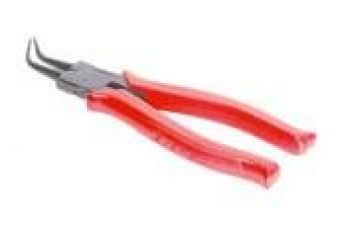 Щипцы для наружных колец. Изогнутый L = 175 мм (379B)