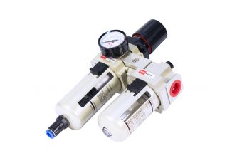 Air flow regulator with filter and oil cup 1/2'', 300 l/min (AC4010-04D)