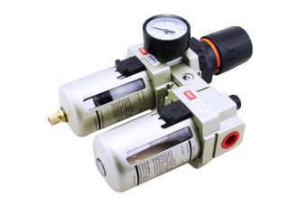 Air flow regulator with filter and oil cup 3/8'', 170 l/min (AC3010-03)