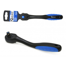 Трещотка изогнутая с покрытием 3/8" 72T (G10176)