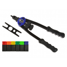 Заклепочник для глухих заклепочных гаек M3-M10 GEKO PREMIUM (комплект) (G01358)