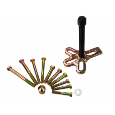 Универсальный съемник подшипников и ступиц 13шт. (G02528)