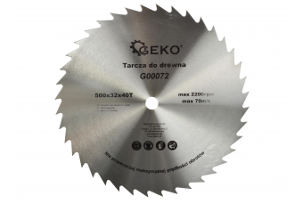 Пильный диск по дереву 500x32x40T*3 (G00072)