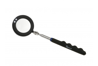 Зеркало смотровое телескопическое с подсветкой 280-870мм (G03217)