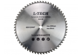 Пильный диск по дереву 600x32x60T (G00180)