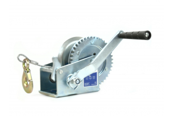 Горизонтальная тросовая лебедка 450 кг 5м кабель (G01083)