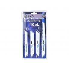 Набор сабельных пильных полотен 10шт. (G01255)