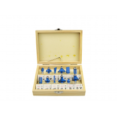 Профильные фрезы по дереву 12 шт./ 6мм (G01201)