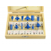 Router Bits Shank 6mm 12pcs (G01201)