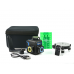 Самовыравнивающийся лазерный нивелир 3D 360 с 12 зелеными линиями (G03308)
