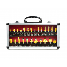 Koka frēzmašīnu komplekts 25 gab. (G01203)