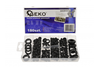 Набор резиновых люверсов 180шт. (G02915)