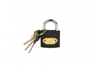 Навесной замок серый 32 мм (G01310)