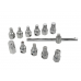 12pcs Quadrilatear and hexoil drainer (G02710)
