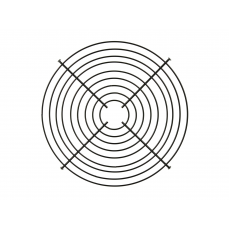 Решетка воздухозаборника масляного отопителя с термостатом 65 кВт (CG80422-42)
