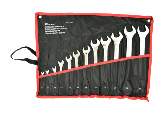 Плоские накидные ключи полированные 6-32мм 12 шт. (G11144)