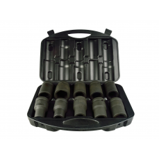 Набор ударных головок 1" 10шт. 17-41мм (G10075)