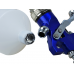 Spray gun HVLP 1,4 mm 600ml GEKO with a plastic tank (G01108)