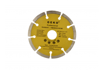 Отрезной алмазный диск 115x8x22mm GEKO Profi (G00250)