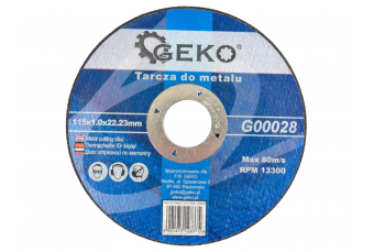 Пильный диск по металлу 115x1.0 GEKO 25шт. (G00028)