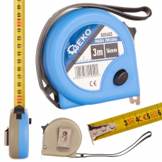 Рулетка 3мx16ммx0,115мм 12шт. (G01403)