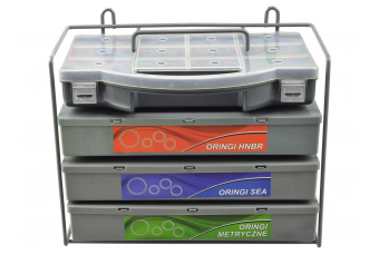 Уплотнительные кольца HNBR, SAE, метрические 900шт (G02801)