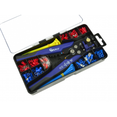 Многофункциональный стриппер для проводов + комплект разъемов и стяжек 260шт. (G01776)