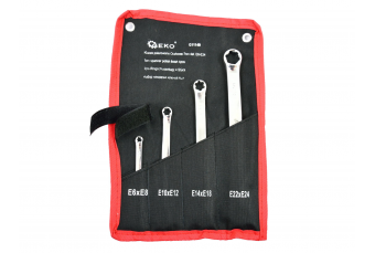 Полированные накидные ключи – Torx E6-E24 4шт. (G11149)