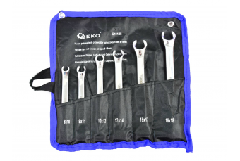 Ключи полуоткрытые для тормозных магистралей 6шт. 8-18мм (G11148)