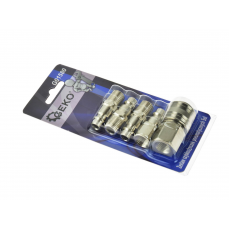 Комплект пневматических быстроразъемных соединений 5шт. (G01580)