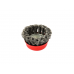 Szczotka druciana czołowa pleciona 65mm M14(100) (G00593)