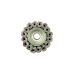 Szczotka druciana czołowa pleciona 65mm M14(100) (G00593)