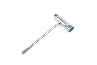 Универсальный ключ для свечей зажигания 13x19мм с отверткой (G10047)