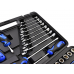 Instrumentu, uzgriežņu atslēgu un skrūvgriežu komplekts 73gab (G10108)