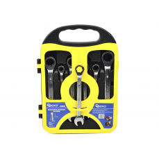 Набор комбинированных ключей с трещоткой 7шт 8-19мм (G10340)