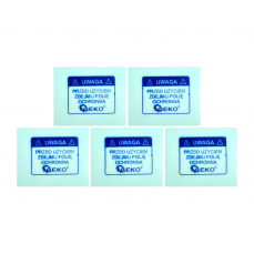 Прозрачные линзы для сварочной маски 110x90 мм 5шт. (G01884)