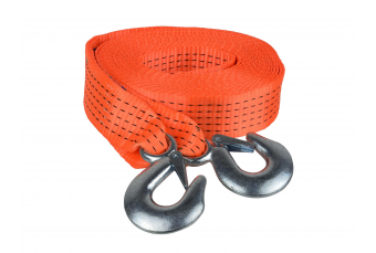 Буксировочный трос 5Tx7,5м, петля и крючок (G02392)