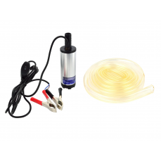 Погружной насос для слива топлива 12В 37мм со шлангом 3м (G00942)