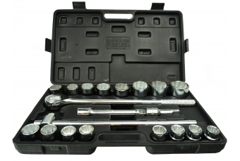 Набор торцевых ключей GEKO, состоящий из 21 штуки (G10111)