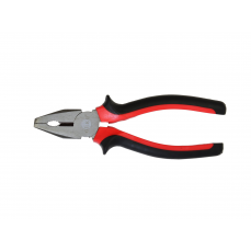 Никелированные плоскогубцы 160мм (красно-черный) (G01620)